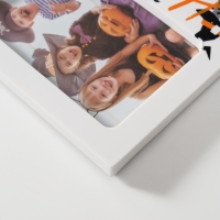 Фоторамка пластик 10х15 см "Счастливого Хэллоуина" белая 1х17,7х18 см