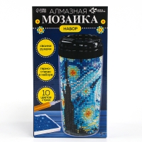 Алмазная мозаика на термостакане &laquo;Лунная ночь&raquo;