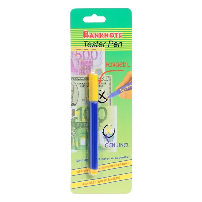 Ручка-маркер для проверки подлинности денежных знаков Ручка-маркер для проверки подлинности денежных знаков