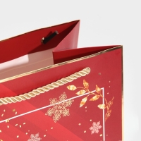 Пакет подарочный новогодний ламинированный &laquo;Вера в чудеса&raquo;, 21 х 30 х 15 см, Новый год