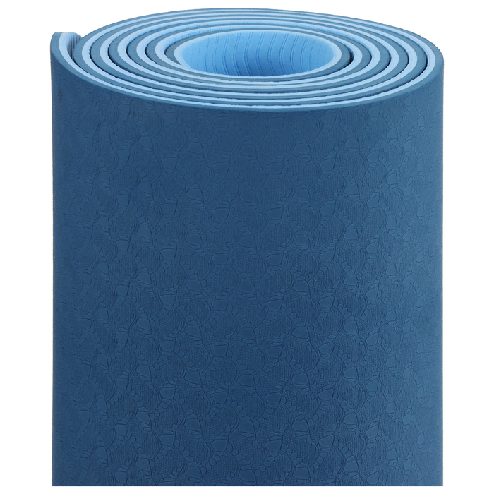 Коврик для йоги Sangh, 183&times;61&times;0,6 см, цвет синий