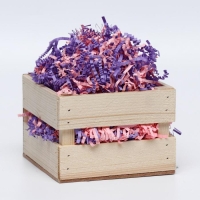 Наполнитель бумажный &laquo;Для неё&raquo;, микс, розово-фиолетовый, 100 г