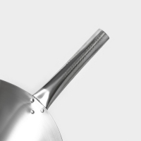 Сковорода-Wok из нержавеющей стали Hanna Kn&ouml;vell Chief, 6 л, d=36 см, с ручкой