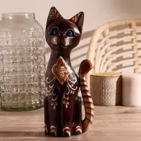 Интерьерный сувенир "Кошка" 30 см