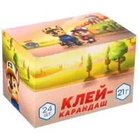 Клей-карандаш PVP 21 г, &laquo;Щенячий патруль&raquo;