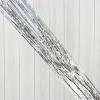 Дождик новогодний &laquo;Зимнее волшебство. Мерцание звёзд&raquo;, b-9 см, L-150см, серебро