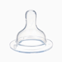 Соска на бутылочку Крошка Я Anti-colic, от 6 мес., широкое горло &Oslash;50 мм, быстрый поток