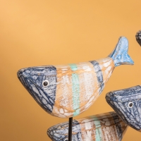 Сувенир &laquo;Рыбки&raquo;, 37&times;10&times;30 см, дерево