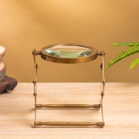 Лупа &laquo;Исследователь&raquo;, 13.5&times;14&times;3.5 см, алюминий