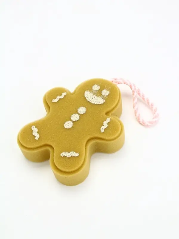 URAL LAB, мочалка для тела в форме рождественского пряника