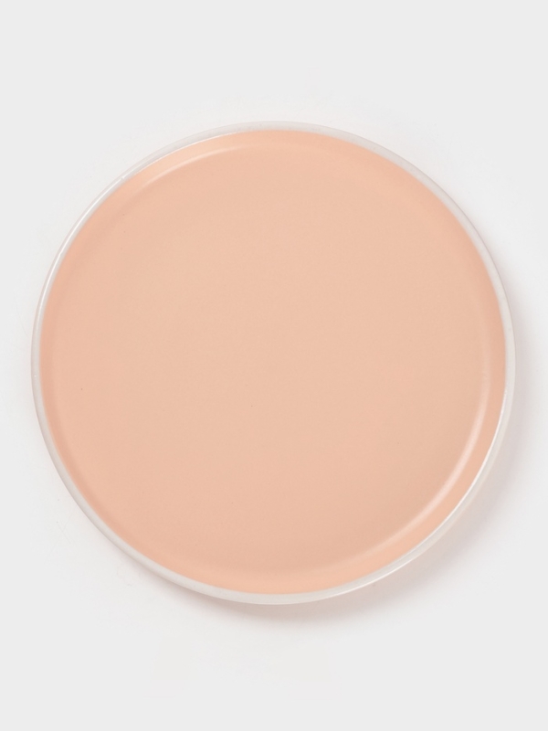 Тарелка Доляна &laquo;Кремовое облако&raquo;, d=20.5 см, керамика, персиковая