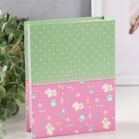 Фотоальбом 100 фото "Нашей малышке" 10X15см, ПП карм.