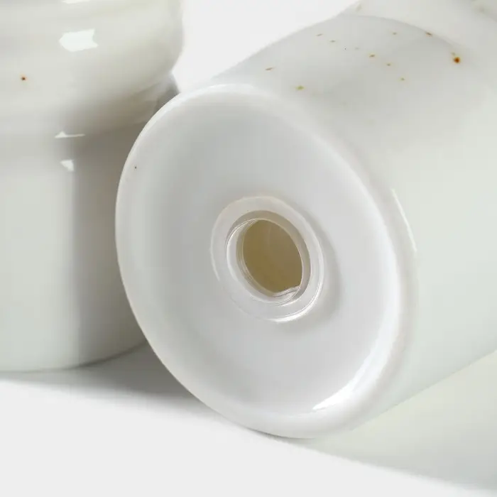 Набор для специй 2 пред Magistro "Церера" солонка, перечница, цвет бело-золотой