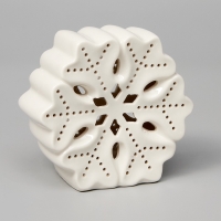 Светодиодная фигура "Снежинка большая" 11х5х11, 1 LED, LR44x3(в компл.), Т/БЕЛЫЙ