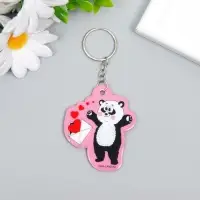 Брелок для ключей на кольце &laquo;Панда с романтичным письмом&raquo;, EVA, 5&times;6 см