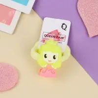 Резинки для волос &laquo;Крошка&raquo;, набор 2 шт., маленькая королева, 3 см, желтые