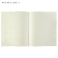 Тетрадь предметная Calligrata &laquo;Чёрное-белое&raquo;, 48 листов в клетку Алгебра, со справочным материалом, обложка мелованная бумага, блок №2, белизна 75% (серые листы)