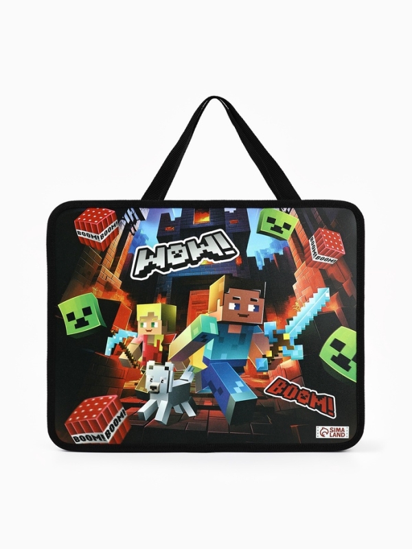 Папка с ручками пластик А4, 75мм 330*260 ПМ-А4-26 ArtFox STUDY