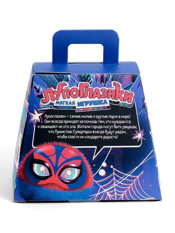 Мягкая игрушка &laquo;Лупоглазики. Плюшевые мстители: Спайди-пух&raquo;