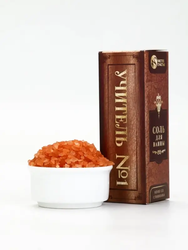 Подарочный набор "Книга лучшего учителя", соль для ванны 5x200 г