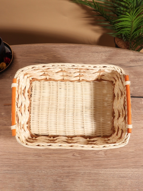Корзина плетеная 30x22x11 см, ротанг
