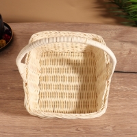 Корзина плетеная 22x20x26 см, ротанг