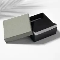 Коробочка подарочная под набор &laquo;Лофт&raquo;, 9&times;9 см, серая