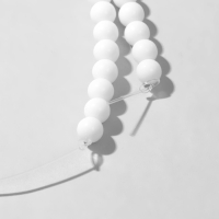 Бусины на нити шар №6 гранёный &laquo;Агат&raquo;, 60 бусин