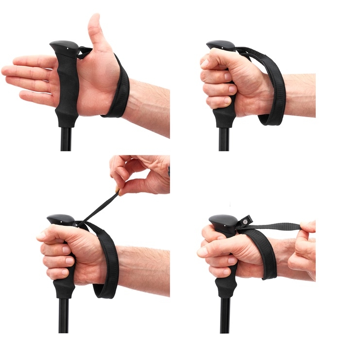 Палка треккинговая Maclay, складная (1 шт)