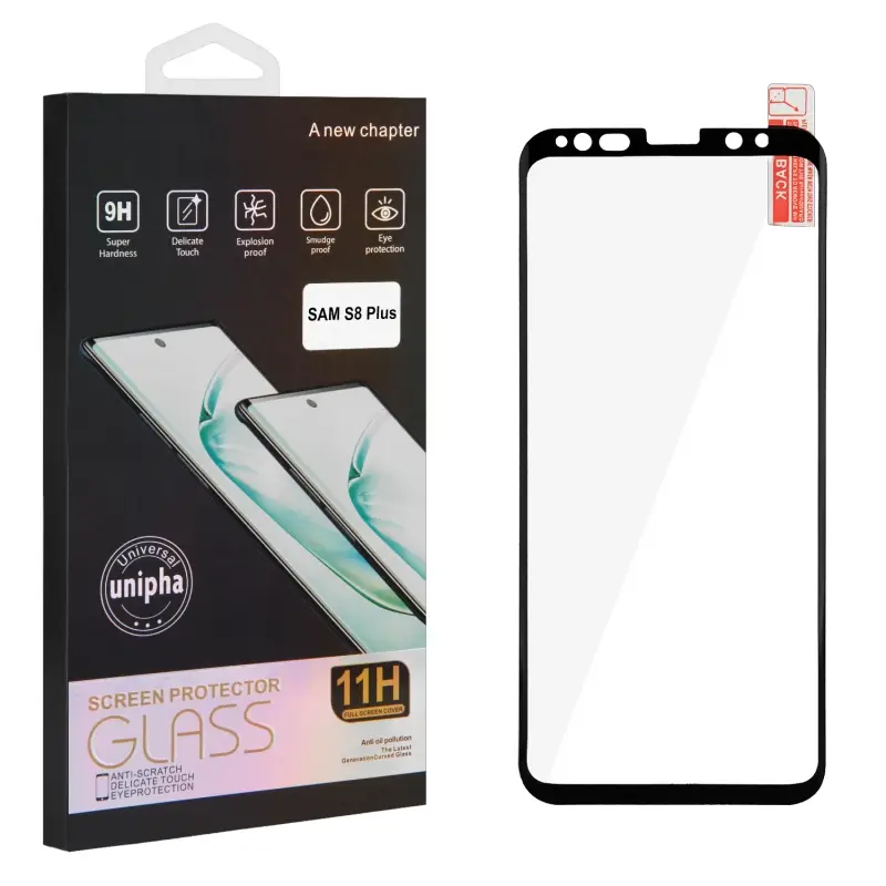 Защитное стекло Samsung S8 Plus полный клей 0.18mm