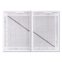 Ежедневник недатированный А5, 160 листов "Вивелла", обложка искусственная кожа, перфорация углов, тёмно-синий