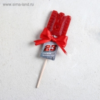 Леденец на палочке &laquo;Настоящему герою&raquo;, танк, 27 г.