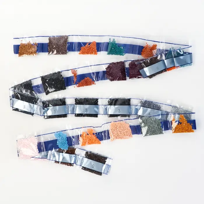 Алмазная вышивка полное заполнение "Котенок с розой", на раме, 40*50 см