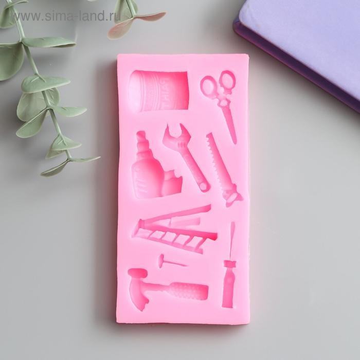 Молд силикон "Инструменты" 9 предметов 1х5,5х11 см