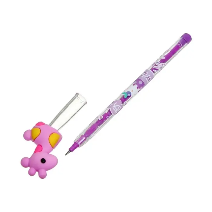 Карандаш - прикол Calligrata &laquo;Жираф&raquo;, секционный, МИКС