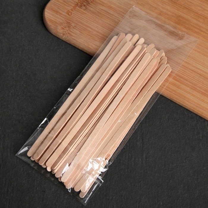 Палочки деревянные, 14&times;0,5 см, 35 шт