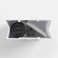 Набор Astrela, белый с серебристым