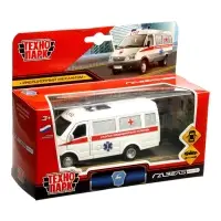 Машина металл. &laquo;ГАЗ-3221 &laquo;ГАЗель&raquo; Скорая помощь&raquo; 12,2 см, инерц, в кор.