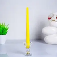 Свечи античные, 2,3х 24,5 см, 5 ч, 55 г, разноцветные