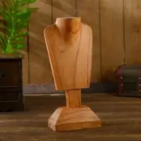 Подставка под колье из дерева "Вава"16х8х32 см