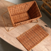 Корзина для пикника 33х20х22 см, ротанг