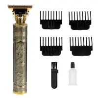 Машинка для стрижки LTRI-28, портативная, 300 мАч, 4 насадки, USB