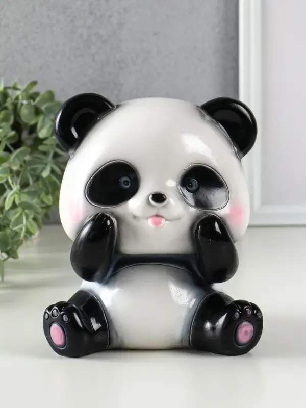 Копилка для денег &laquo;Панда&raquo;, гипс, 19&times;16&times;15 см