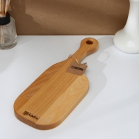 Доска разделочная Adelica, 30&times;10&times;1,8 см, с шильдиком, пропитана минеральным маслом, берёза, в подарочной коробке