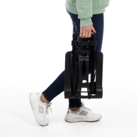 Складная тележка для покупок и багажа, до 30 кг, 250 &times; 330 &times; 445(960) мм, пластик/алюминий