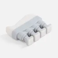 Эспандер кистевой FingerTap, серый с белым