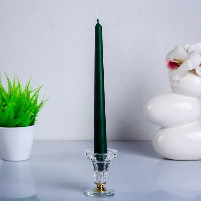 Свечи античные, 2,3х 24,5 см, 5 ч, 55 г, разноцветные