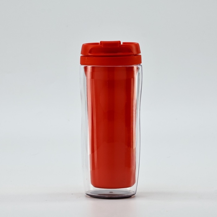 Термостакан &laquo;Вид 6&raquo;, 350 мл, красный