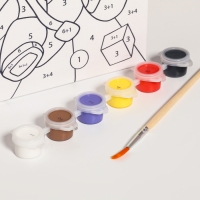 Картина по номерам для детей &laquo;Смелый герой&raquo;, 21 х 15 см