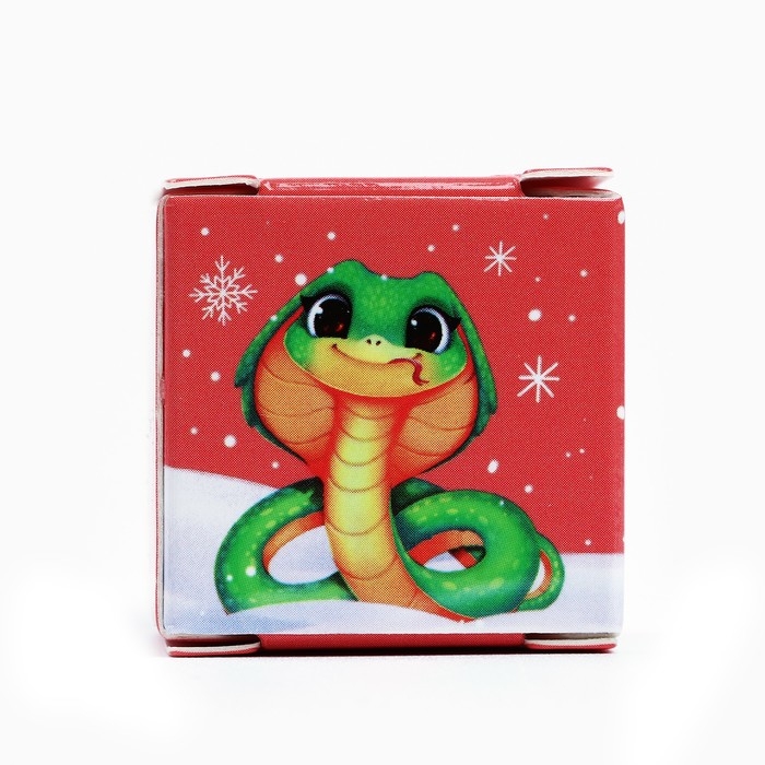 Новогодняя свеча гелевая Зима это &laquo;Новый год: Тепла и уюта&raquo;, 2,5 х 2,5 х 2,5 см